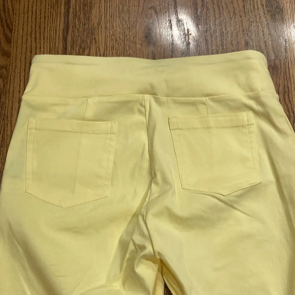 J. McLaughlin | NWT Maise Slip On Shorts Yellow Size 0 - Picture 4 of 4